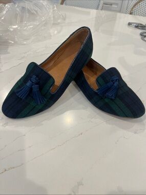 Tartan loafers